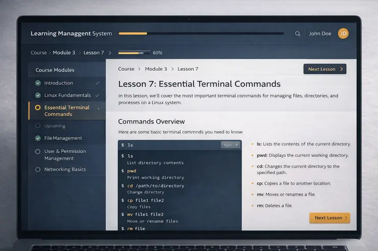Online Training Platform